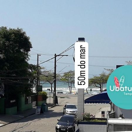 Apto 12-2 Com Churrasqueira - Beira Mar - Sirlei Ubatuba Kültér fotó
