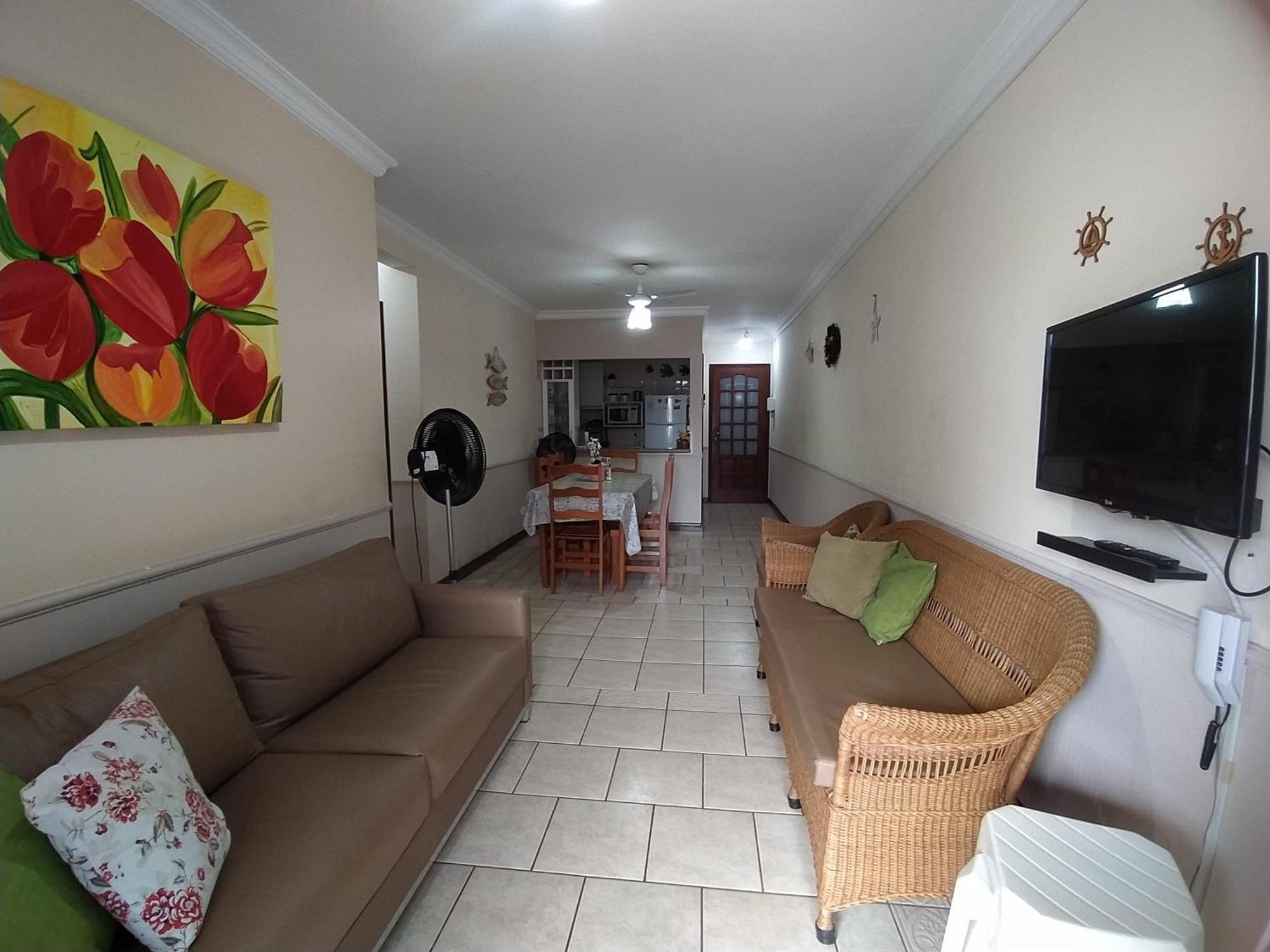 Apto 12-2 Com Churrasqueira - Beira Mar - Sirlei Ubatuba Kültér fotó